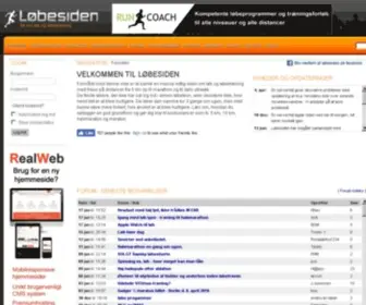 Loebesiden.dk(Forside) Screenshot