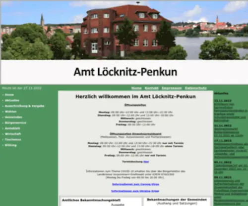 Loecknitz-Online.de(Loecknitz Online) Screenshot