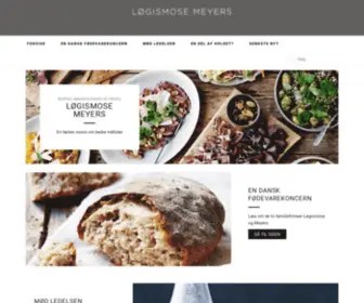 Loegismosemeyers.dk(Løgismose Meyers Foodservice) Screenshot