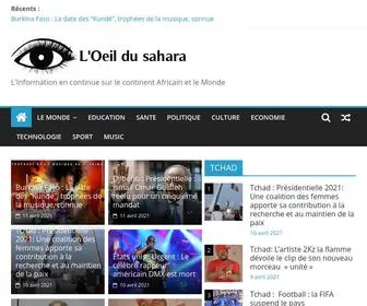 Loeildusahara.com(Loeildusahara) Screenshot