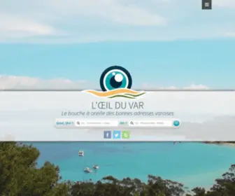 Loeilduvar.com(L'Œil du Var) Screenshot