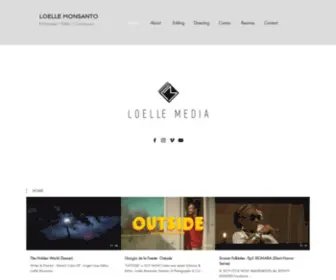 Loellemedia.com(Freelance video editor) Screenshot