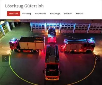 LoeschZug-Guetersloh.de(Löschzug) Screenshot