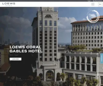 Loewshotels.com(Luxury Hotels) Screenshot