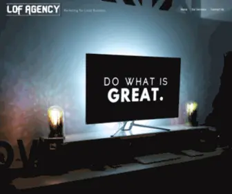 Lofagency.com(Marketing For Local Business) Screenshot