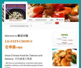 Lofattchow.com(Order Chinese Asian online from LO) Screenshot