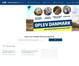 Lof.dk(Kurser og foredrag i Danmark) Screenshot
