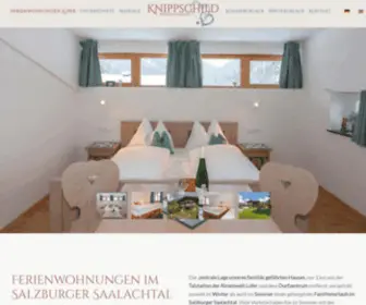 Lofer-Ferienwohnungen.com(Ferienwohnung Knippschild in Lofer) Screenshot