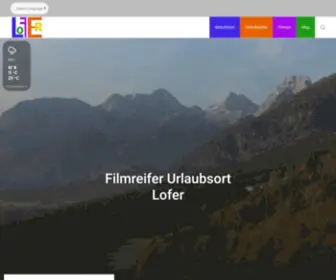 Lofer.co.at(Lofer) Screenshot