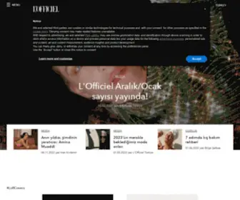 Lofficiel.com.tr(Türkiye) Screenshot