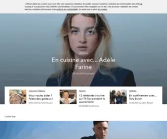Lofficiel.com(L'Officiel de la Couture et de la Mode) Screenshot