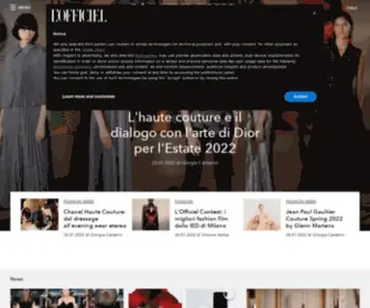 Lofficielitalia.com(L'Officiel Italia) Screenshot