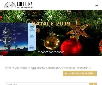 Lofficina.eu(LOfficina del Planetario) Screenshot