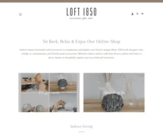 Loft1850.co.uk(LOFT 1850) Screenshot