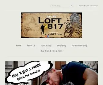Loft817.com(Loft 817) Screenshot