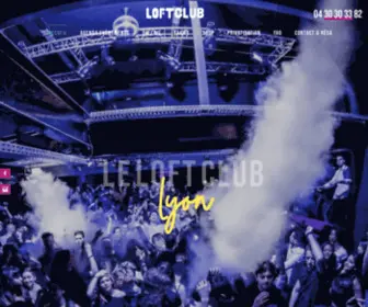 Loftclub.fr(Passez Vos Meilleures Soirées au Loft Club) Screenshot