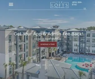 Loftsatseacrest.com(Apartments in Rosemary Beach For Rent) Screenshot