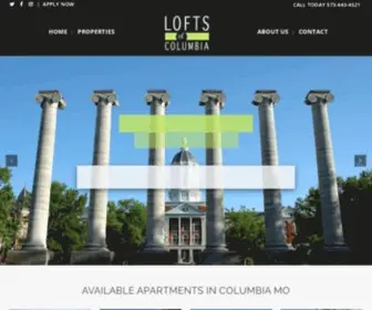 Loftsofcolumbia.com(Downtown Apartments) Screenshot