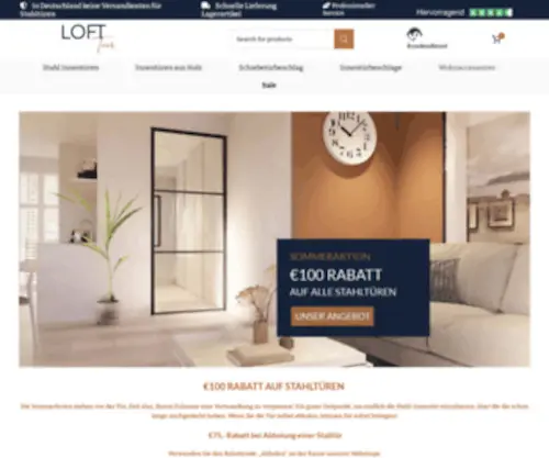 Lofttuer.de(Stahl) Screenshot