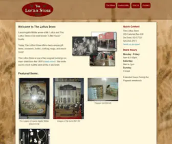 LoftusStore.com(Loftus Store De Smet South Dakota) Screenshot