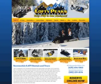 Loftypeaks.com(Whether you next outdoor adventure) Screenshot