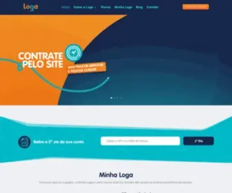 Loga.net.br(Loga® Internet) Screenshot