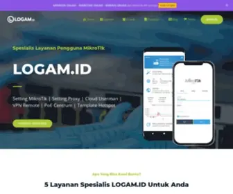 Logam.id(Spesialis Partner Pengguna Perangkat MikroTik) Screenshot