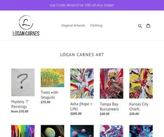 Logancarnes.com(Logan Carnes) Screenshot