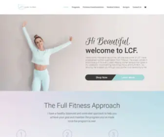 Logancoleman.com(Get Fit) Screenshot