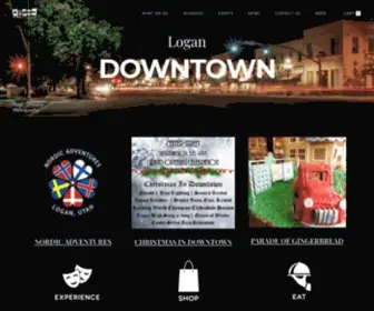 Logandowntown.org(Logan Downtown) Screenshot