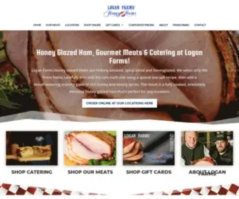 Loganfarms.com(Baked Ham) Screenshot