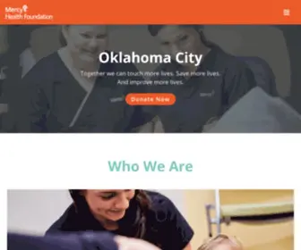 Loganhosp.com(Mercy Health Foundation Oklahoma City) Screenshot