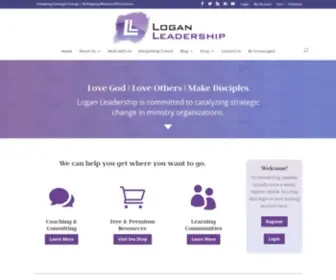 Loganleadership.com(Logan Leadership) Screenshot