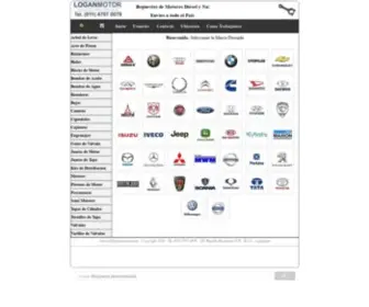 Loganmotor.com.ar(Logan Motor Repuestos) Screenshot