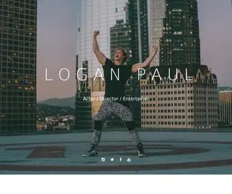 Loganpaul.com(Logan Paul) Screenshot