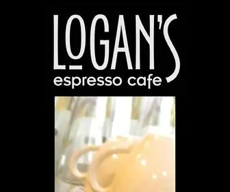 Loganscafe.com(Logan's Espresso Cafe) Screenshot