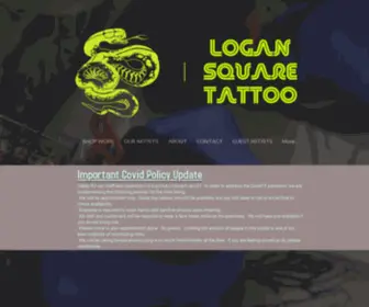 Logansquaretattoo.com(Logan Square Tattoo) Screenshot