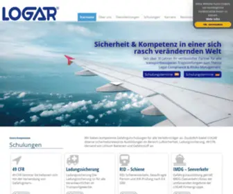 Logar.de(Logar Günther Hasel Gefahrgutausbildung und Gefahrgutberatung) Screenshot