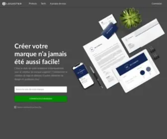 Logaster.fr(Créez votre logo et votre identité d’entreprise gratuitement en ligne) Screenshot