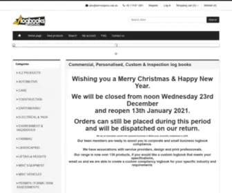Logbooks.com.au(Buy Commercial Logbook Online) Screenshot