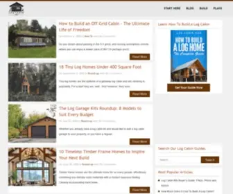 Logcabinhub.com(Log Cabin Hub) Screenshot