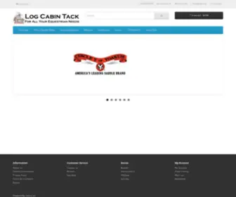 Logcabintack.com(Log Cabin Tack) Screenshot