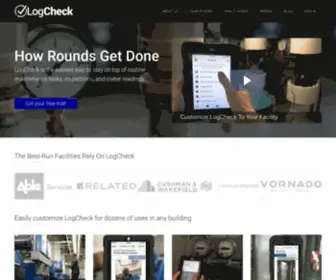 Logcheckapp.com(LogCheck) Screenshot