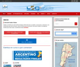 Logdeargentina.com.ar(Sistema de Log para Radioaficionados Argentinos) Screenshot