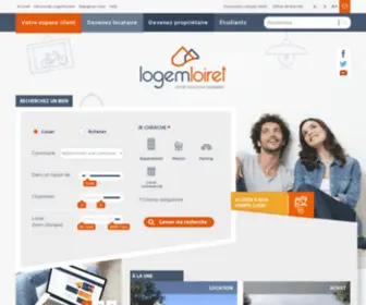 Logemloiret.fr(LogemLoiret, Loiret, Location, Vente, Habitat) Screenshot