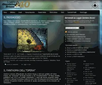 Loggiagiordanobruno.com(Loggia Giordano Bruno) Screenshot