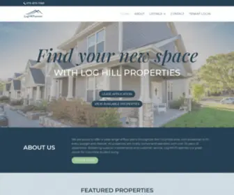 Loghillproperties.com(Log Hill Properties) Screenshot