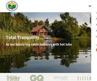 Loghouseholidays.co.uk(Luxury Log Cabin Holidays with Hot Tubs) Screenshot