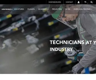Logi-Technic.be( We know how) Screenshot