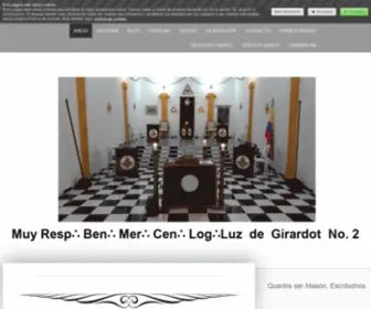 Logialuzdegirardot.org(17 DE Marzo de 2021 e∴ c∴ 107 años de la Fundación de la Muy Resp∴ Ben∴ Mer∴ y Cent∴ Log∴ Luz de Girardot No) Screenshot